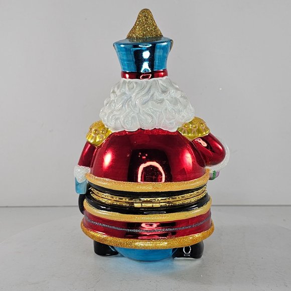 2004 Christopher Radko Jolly Nutcracker Hinged Keepsake Box - Picture 3 of 9